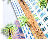 Bottom of Westin Century Plaza & Spa