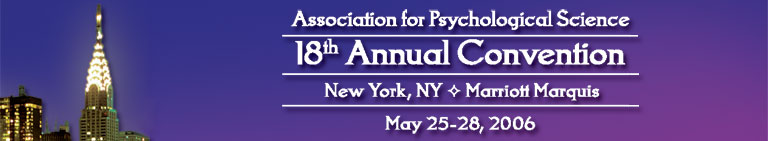 APS Annual Convention: New York, New May 25-28, 2006