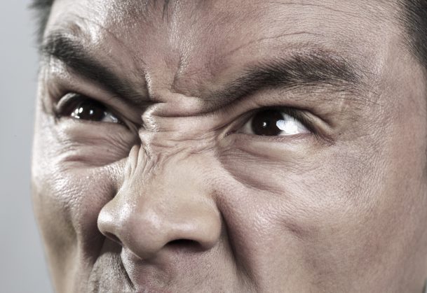 Angry Faces Back Up Verbal Threats Making Them Seem More Credible 